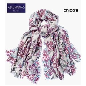 Chico’s — Printed convertible pashmina/scarf•Bufanda/chal estampada convertible•